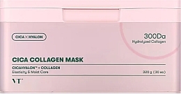 Укрепляющая тканевая маска для лица VT Cosmetics Cica Collagen Mask