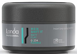 חימר מאט לשיער אחיזה רגילה  Londa Professional Men Shift It Matt Clay