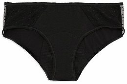 Менструальные трусики, черные Platanomelon Kiwitas Classic Plumeti Menstrual Briefs