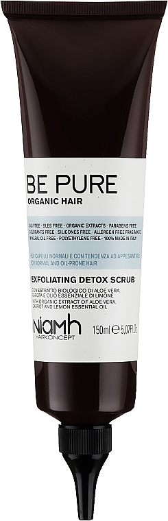 Детокс-скраб для кожи головы - Niamh Hairconcept Be Pure Detox Scrub