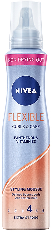 Мусс для волос "Гибкие завитки" - NIVEA Flexible Curls & Care