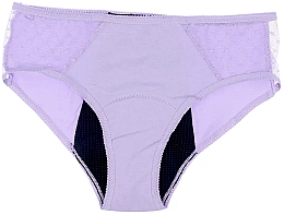 Менструальные трусики, сиреневые Platanomelon Kiwitas Classic Plumeti Menstrual Briefs