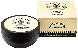 Крем для бритья "Горький миндаль" Solomon's Shaving Cream Bitter Almond