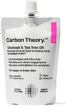 Exfoliating Face Scrub with Tea Tree Oil Carbon Theory Facial Exfoliating Scrub