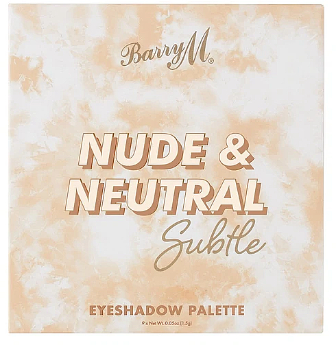 פלטת צלליות - Barry M Nude & Neutral Eyeshadow Palette