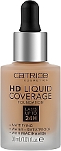 Catrice HD Liquid Coverage Foundation מייק אפ נוזלי