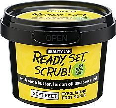 סקראב לרגליים Beauty Jar Ready, Set, Scrub! Exfoliating Foot Scrub