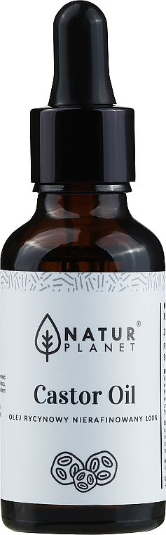 שמן קיק לא מזוקק - Natur Planet Castor Oil