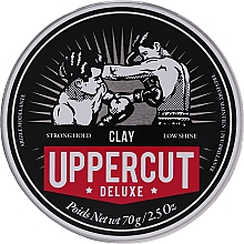 חימר לעיצוב שיער עם ברק קל Uppercut Deluxe Clay Low Shine