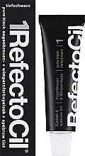 RefectoCil Augenbrauen und Wimpernfarbe צבע לריסים ולגבות