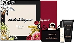 Salvatore Ferragamo Signorina Misteriosa Spring Box Набор (edp/100ml + b/lot/50ml + edp/10ml)