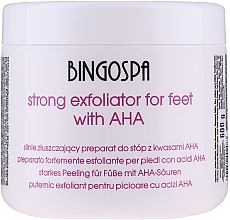 פילינג קשה לרגליים BingoSpa Strong Exfoliant for Feet with AHA