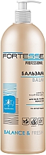 Бальзам для волос "Баланс", с дозатором Fortesse Professional Balance & Fresh Balm