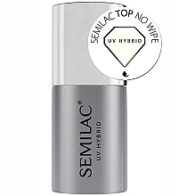 No Wipe Top Coat Semilac UV Hybrid No Wipe