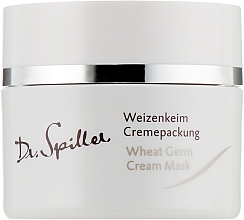 Питательная крем-маска с маслом зародышей пшеницы Dr. Spiller Wheat Germ Cream Mask