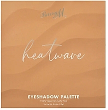 Barry M Heatwave Eyeshadow Palette פלטת צלליות