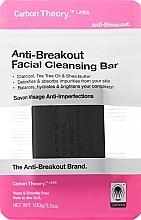 Cleansing Charcoal Soap for Problem Skin Carbon Theory Facial Cleansing Bar