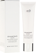 קרם ניקוי לברק מפואר  Natura Bisse Diamond White Rich Luxury Cleanser