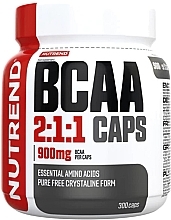 חומצת אמינו Nutrend BCAA 2:1:1 Caps 900 MG	