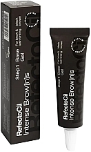 RefectoCil Intense Browns Base Gel צבע חצי עמיד לגבות וריסים