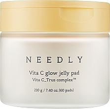 Feuchtigkeitsspendende Tonikum-Pads für strahlende Haut  Needly Vita C Glow Jelly Pad