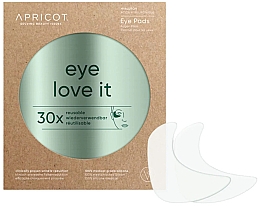 Augenkonturpflaster mit Hyaluronsäure Apricot Eye Love It Eye Pads