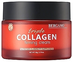 Straffende Gesichtscreme mit Dreifach-Kollagen Bergamo Triple Collagen Firming Cream