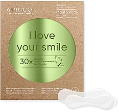 Lippenkonturpflaster mit Hyaluronsäure Apricot I Love Your Smile Hyaluron Mouth Pads