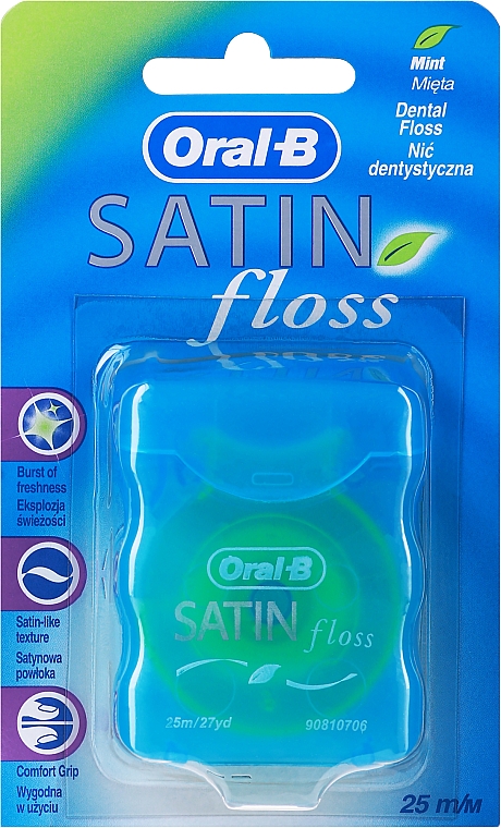 Zahnseide Satin mit Minzgeschmack 25 m - Oral-B Satin Floss