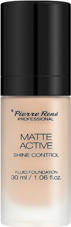 Mattierende flüssige Foundation - Pierre Rene Matte Active Fluid Foundation