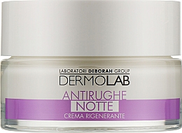 Regenerierende und glättende Anti-Falten-Nachtcreme für alle Hauttypen Deborah Milano Dermolab Regenerating Anti-Wrinkle Night Cream