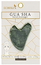 Massager für das Gesicht Guasha grüne Jade Echolux Gua Sha Facial Massager