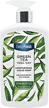 Flüssige Handseife Grüner Tee Aksan Deep Fresh Prebiotics Moisturising Liquid Soap Green Tea