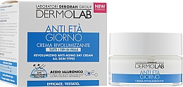 Regenerierende Anti-Falten Tagescreme mit Hyaluronsäure und Sheabutter SPF 10 Deborah Milano Dermolab Revolumizing Anti-Wrinkle Day Cream SPF10