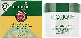 Creme rejuvenescedor Biotique Bio Saffron Dew Ageless Face & Body Cream