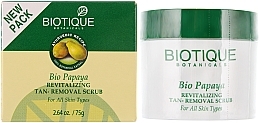 Esfoliante "Mamão" Biotique Exfoliating Papaya Scrub