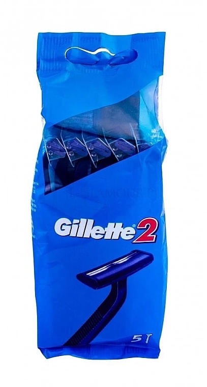 Conjunto de lâminas de barbear descartáveis, 5 unid - Gillette 2