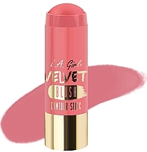 L.A. Girl Velvet Contour Sticks Blush Blush