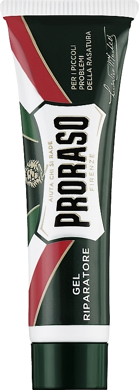 Gel pós-barba reparador - Proraso Green Repair Gel