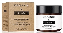 Creme de Noite Revitalizante Facial Organic & Botanic Amazonian Berry Reviving Night Moisturiser