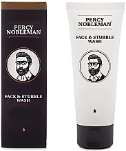 Produto de limpeza para rosto e barba Percy Nobleman Face & Stubble Wash