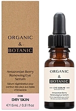 Sérum de Olhos Renovador de Bagas da Amazônia Organic & Botanic Amazonian Berry Renewing Eye Serum