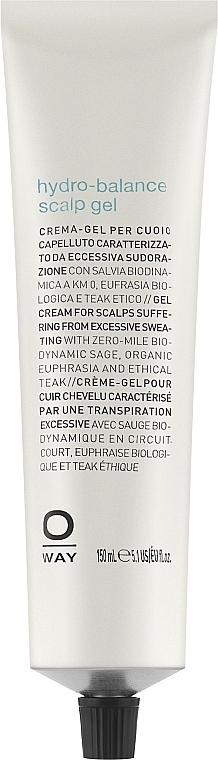 Creme-gel para couro cabeludo - Oway Hydro-Balance Scalp Gel