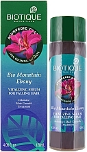 Sérum refrescante "Ebonite de montanha" Biotique Bio Mountain Ebony Fresh Growth Stimulating Serum