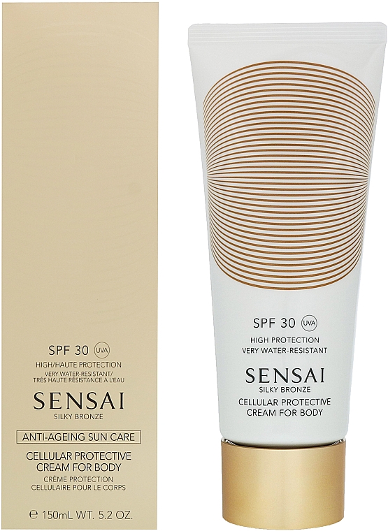 Солнцезащитный крем для тела SPF30 - Sensai Cellular Protective Cream For Body 