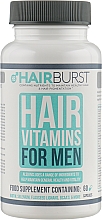 Витамины для роста и укрепления волос для мужчин, 60 капсул Hairburst For Men Hair Vitamins