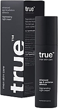 Восстанавливающий ночной крем для лица True Men Skin Care Advanced Age & Pollution Defence Regenerating Night Cream