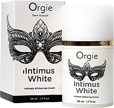 Возбуждающий крем с эффектом осветления Orgie Intimus White Intimate Whitening Cream