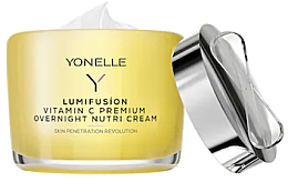 Ночной питательный крем для лица с витамином C Yonelle Lumifusion Vitamin C Premium Overnight Nutri Cream