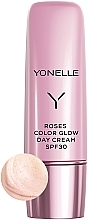 Осветляющий дневной крем для лица c SPF 30 Yonelle Roses Color Glow Day Cream SPF 30